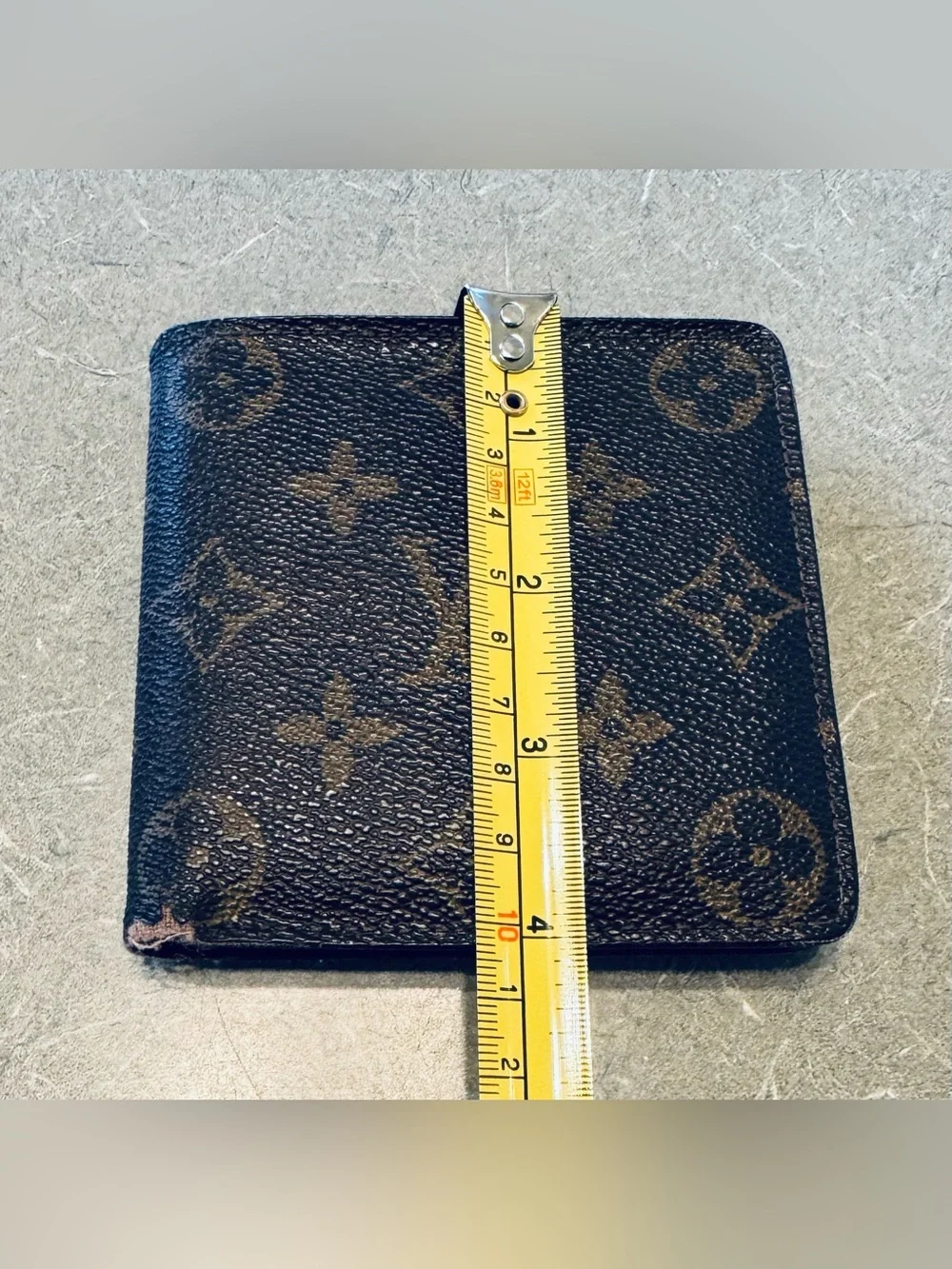Vintage 1987 Louis Vuitton Monogram Bifold Wallet M61665 France